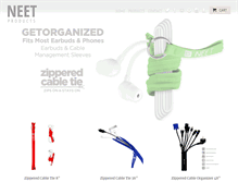 Tablet Screenshot of neetproducts.com